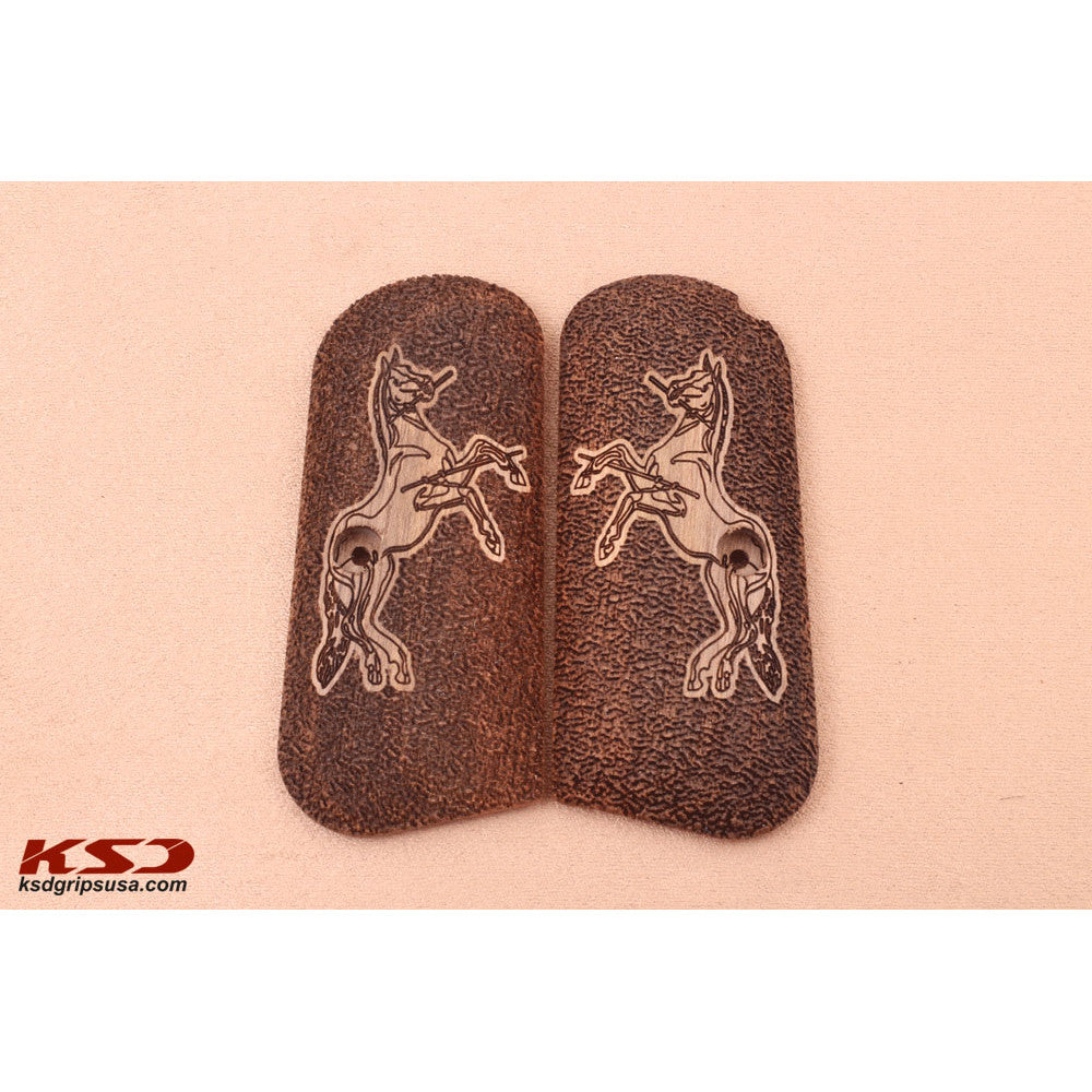 KSD Brand Colt 1903 Pocket Hammerless, Turkish Walnut Grips