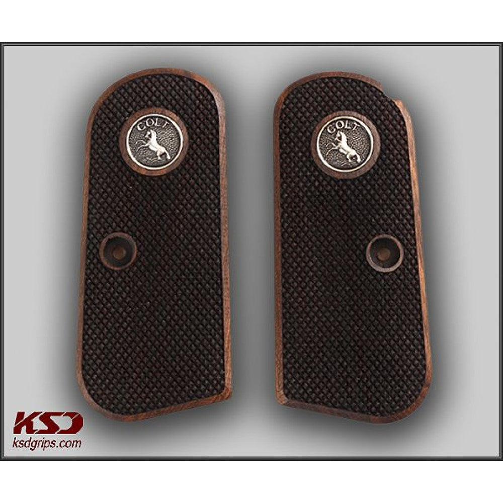 KSD Brand Colt 1903 Pocket Hammerless, Turkish Walnut Grips