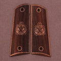 KSD Brand Colt 1911 FIT Model, Turkish Walnut Grips