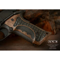 KSD Brand Colt 1911 FIT Model Les Baer, Nowlin, Springfield, Kimb, Turkish Walnut Grips