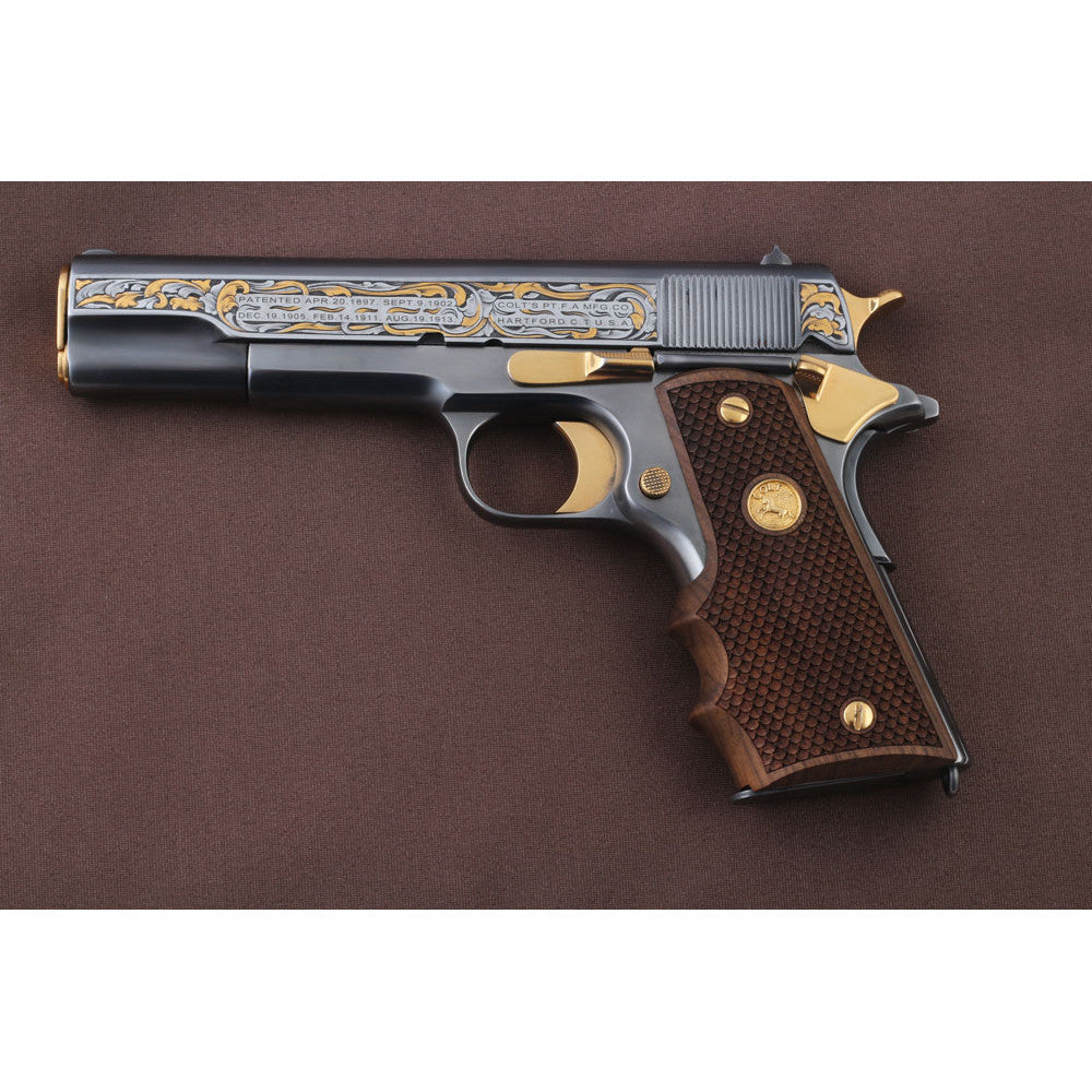KSD Brand Colt 1911 FIT Model Les Baer, Nowlin, Springfield, Kimb, Turkish Walnut Grips