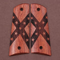 KSD Brand Colt 1911 FIT Model, Rosewood Grips