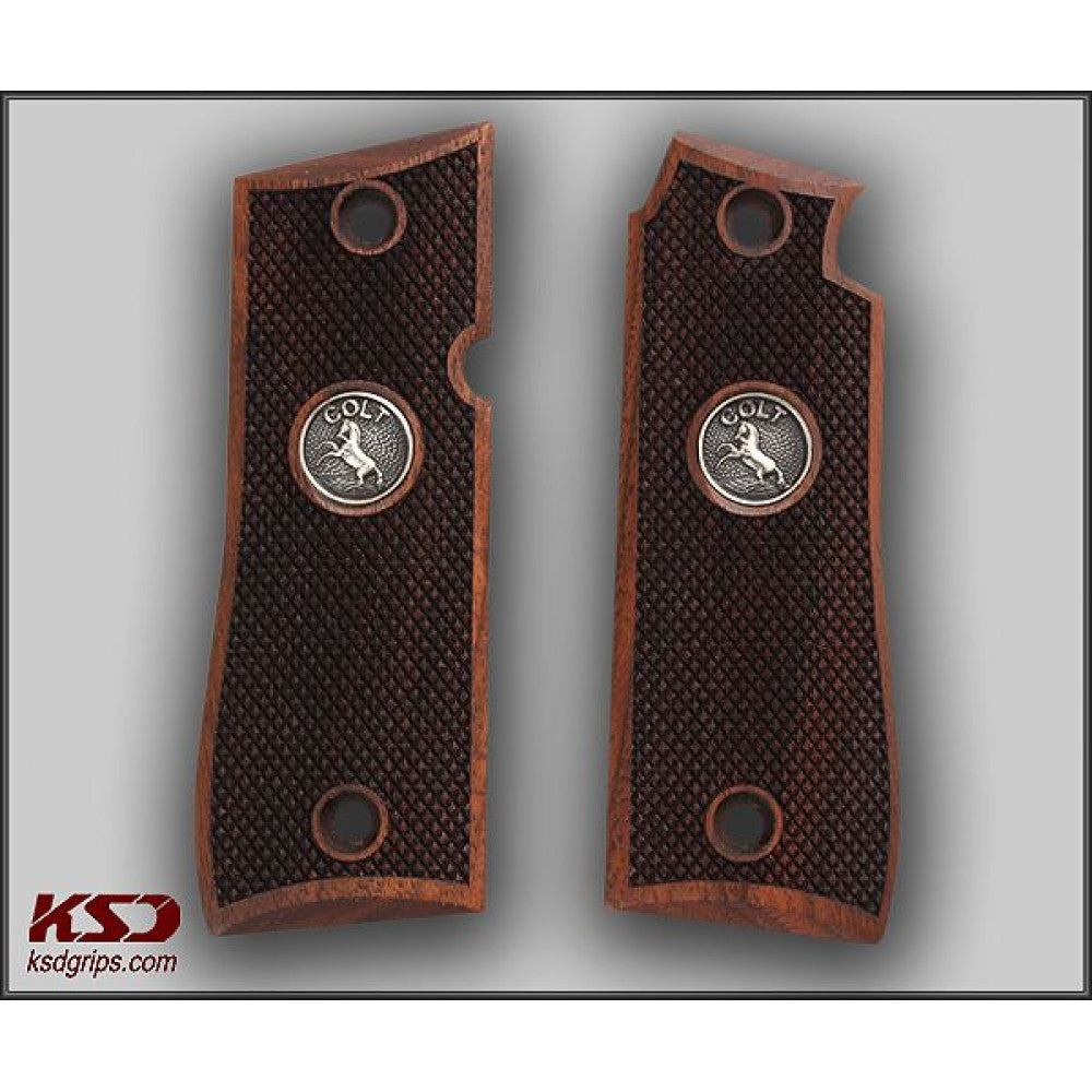 KSD Brand Colt Mustang Plus II, Rosewood Grips