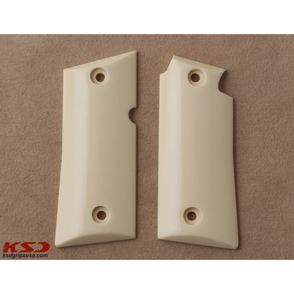 KSD Brand Colt Mustang PocketLite, Acrylic Ivory Grips