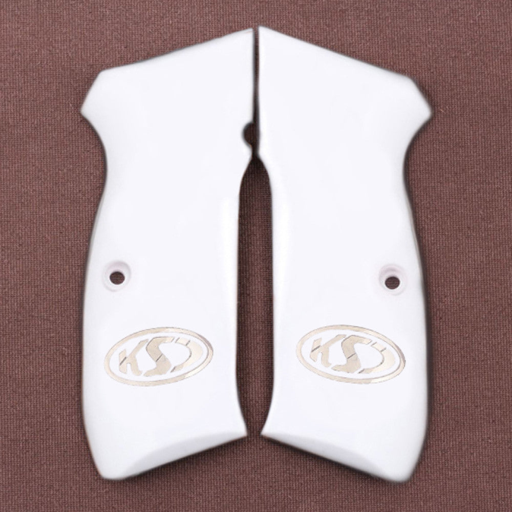 KSD Brand Cz 75B, 75BD, 85 KADET SHADOW1, Acrylic White Grips