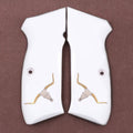 KSD Brand Cz 75B, 75BD, 85 KADET SHADOW1, Acrylic White Grips