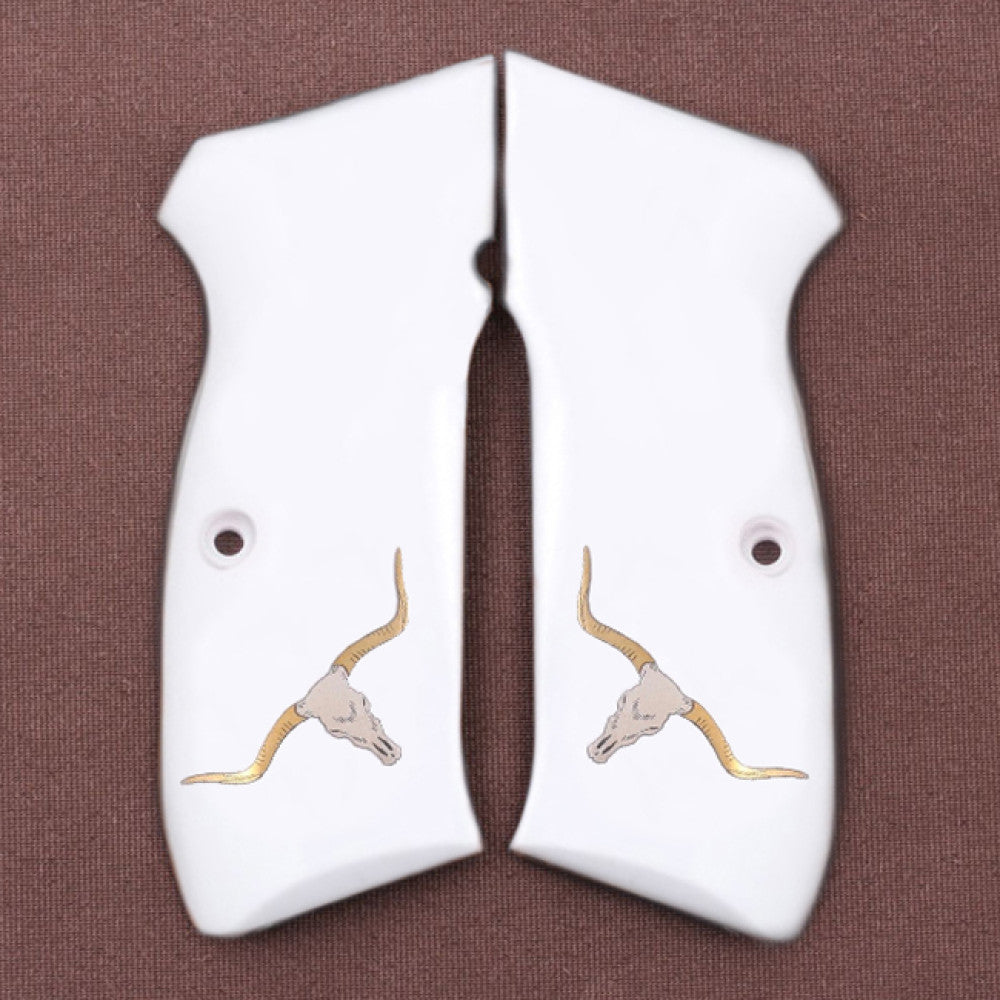 KSD Brand Cz 75B, 75BD, 85 KADET SHADOW1, Acrylic White Grips