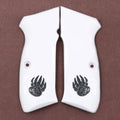 KSD Brand Cz 75B, 75BD, 85 KADET SHADOW1, Acrylic White Grips