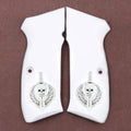 KSD Brand Cz 75B, 75BD, 85 KADET SHADOW1, Acrylic White Grips