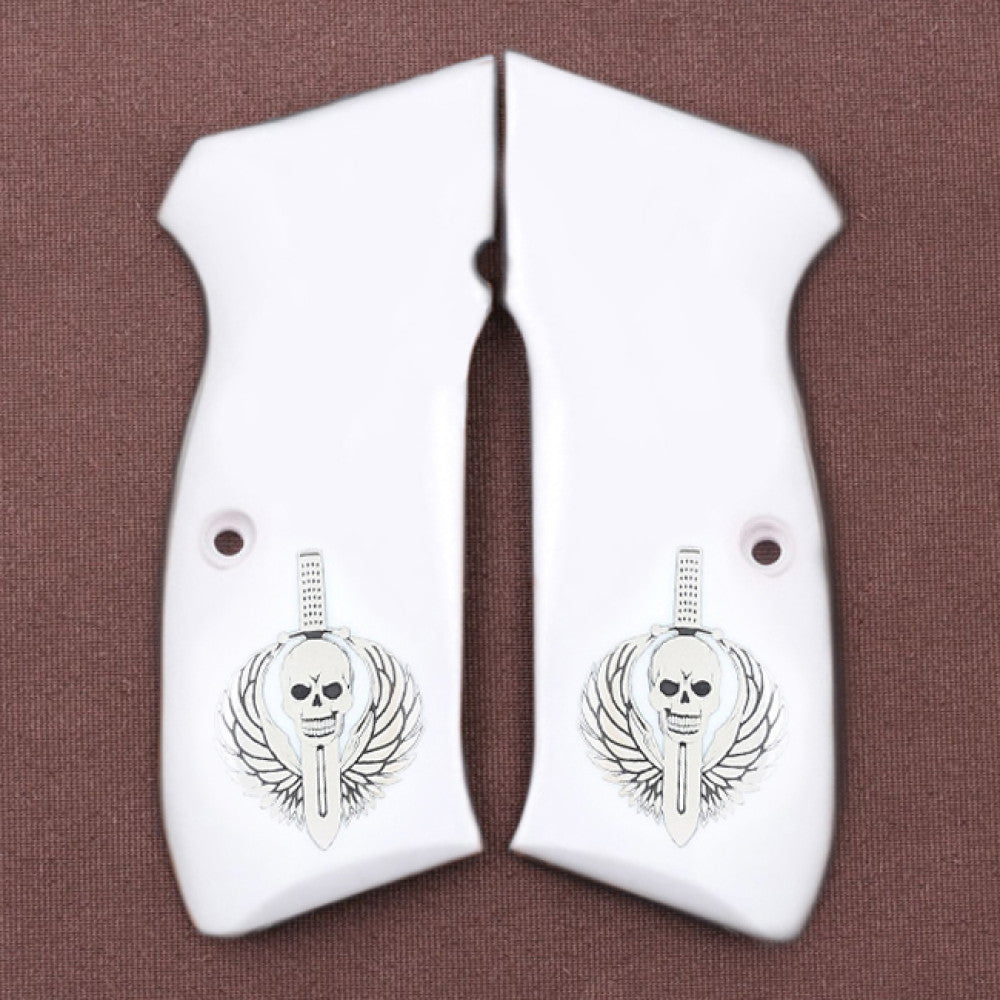 KSD Brand Cz 75B, 75BD, 85 KADET SHADOW1, Acrylic White Grips