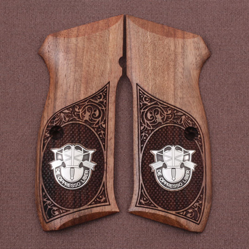 KSD Brand Cz 75B, 75BD, 85 KADET SHADOW1, Turkish Walnut Grips