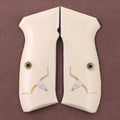 KSD Brand Cz 75B, 75BD, 85 KADET SHADOW1, Acrylic Ivory Grips