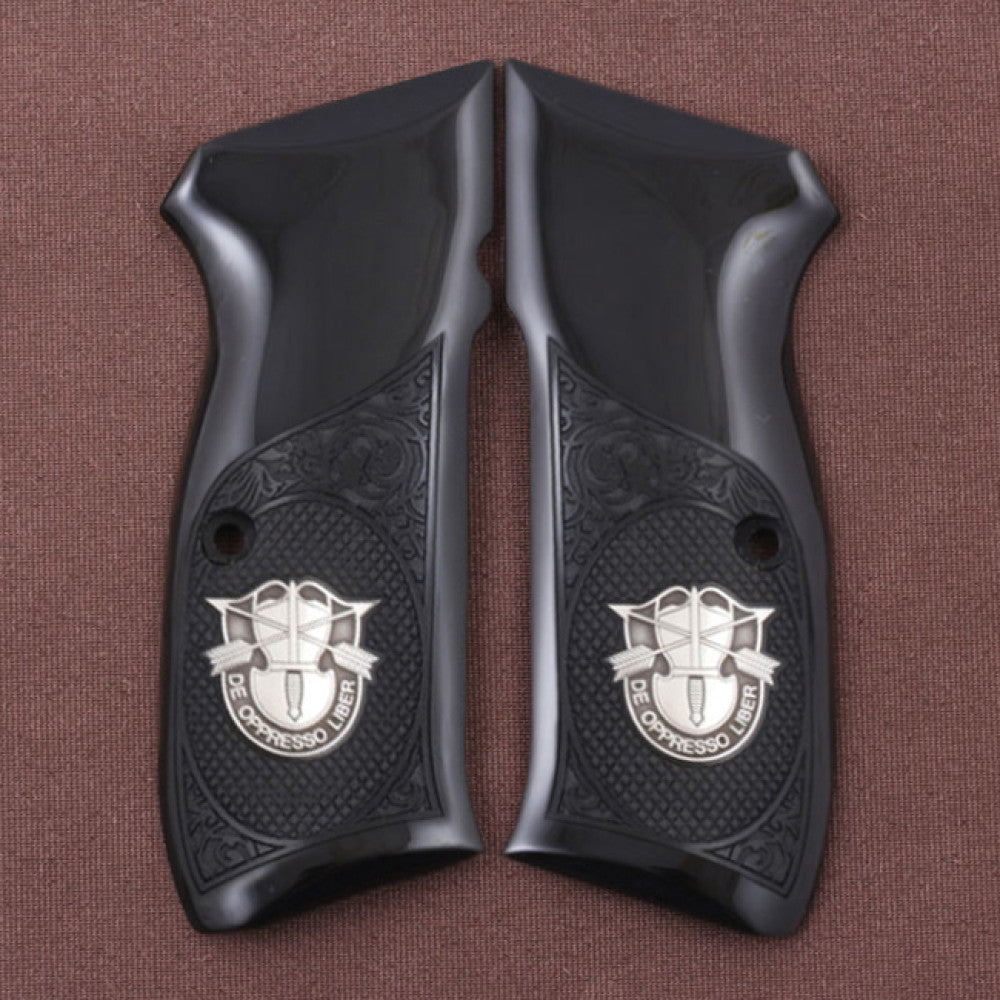 KSD Brand Cz 75B, 75BD, 85 KADET SHADOW1, Acrylic Black Grips