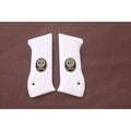 KSD Brand Jericho 941 F / FS, Acrylic White Grips