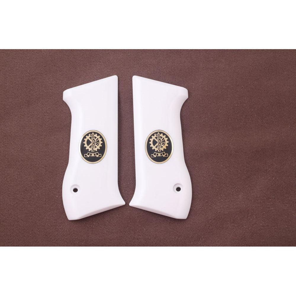 KSD Brand Jericho 941 F / FS, Acrylic White Grips