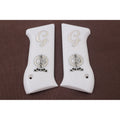 KSD Brand Jericho 941 F / FS, Acrylic White Grips
