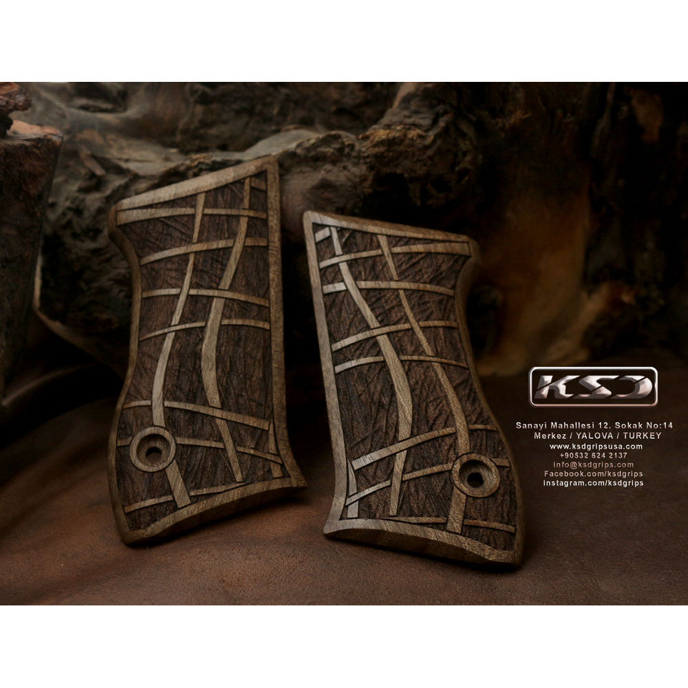 KSD Brand Jericho 941FB, Turkish Walnut Grips