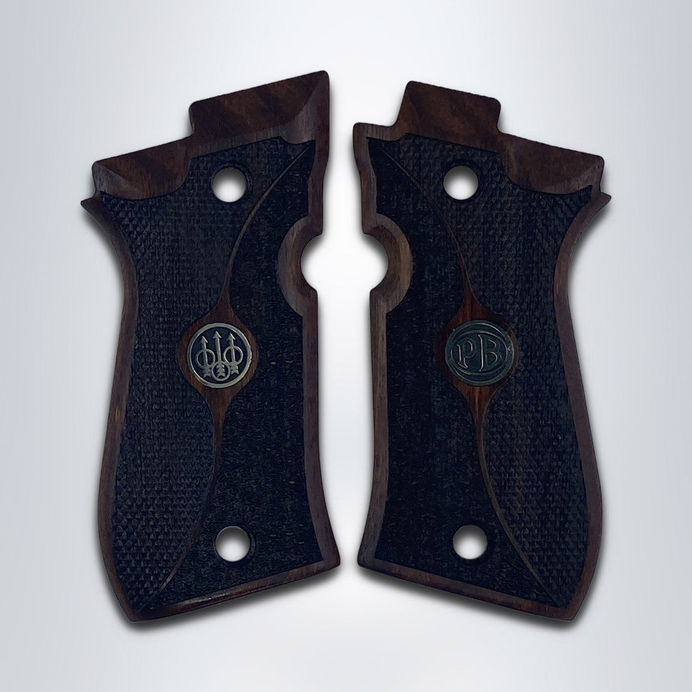 KSD Brand Beretta 81F - 81 FS - 84 F - 84 FS - 84 Cheetah, Rosewood Grips