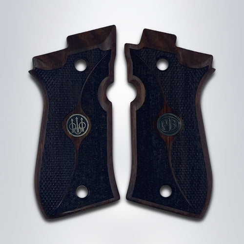 KSD Brand Beretta 81F - 81 FS - 84 F - 84 FS - 84 Cheetah, Rosewood Grips