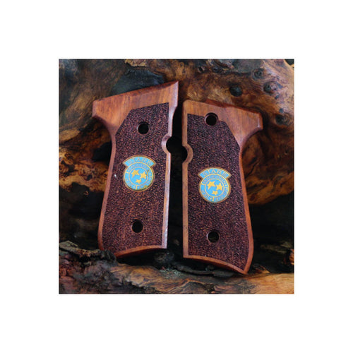 KSD Brand Beretta 92FS, 92, 92F, 92A1, 92FS INOX, 92G, 92D, 96, 96D,, Rosewood Grips