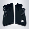 KSD Brand Beretta Mod 70 - 70 S - 71 PUMA, Acrylic Black Grips