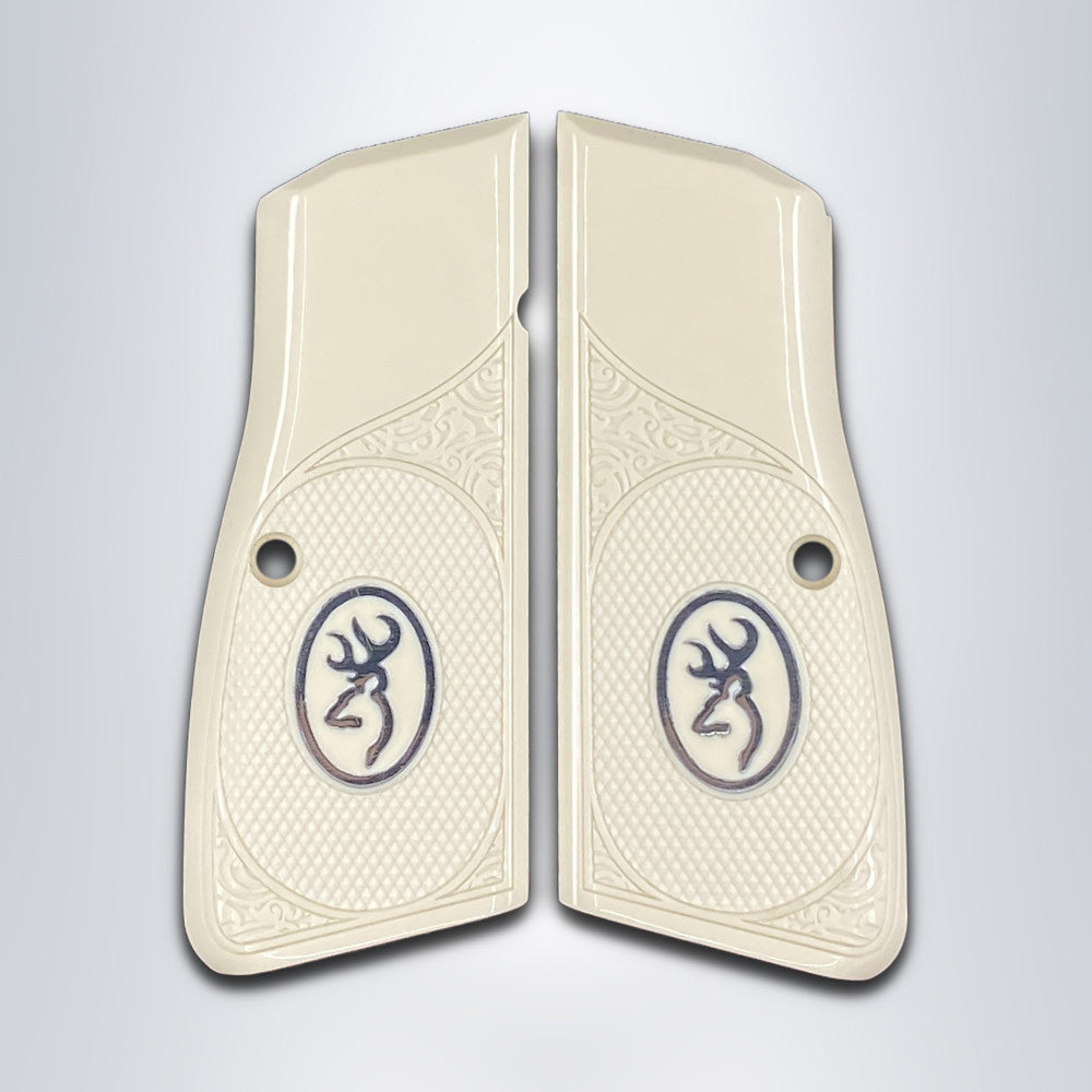 KSD Brand Browning MK3, Acrylic Ivory Grips