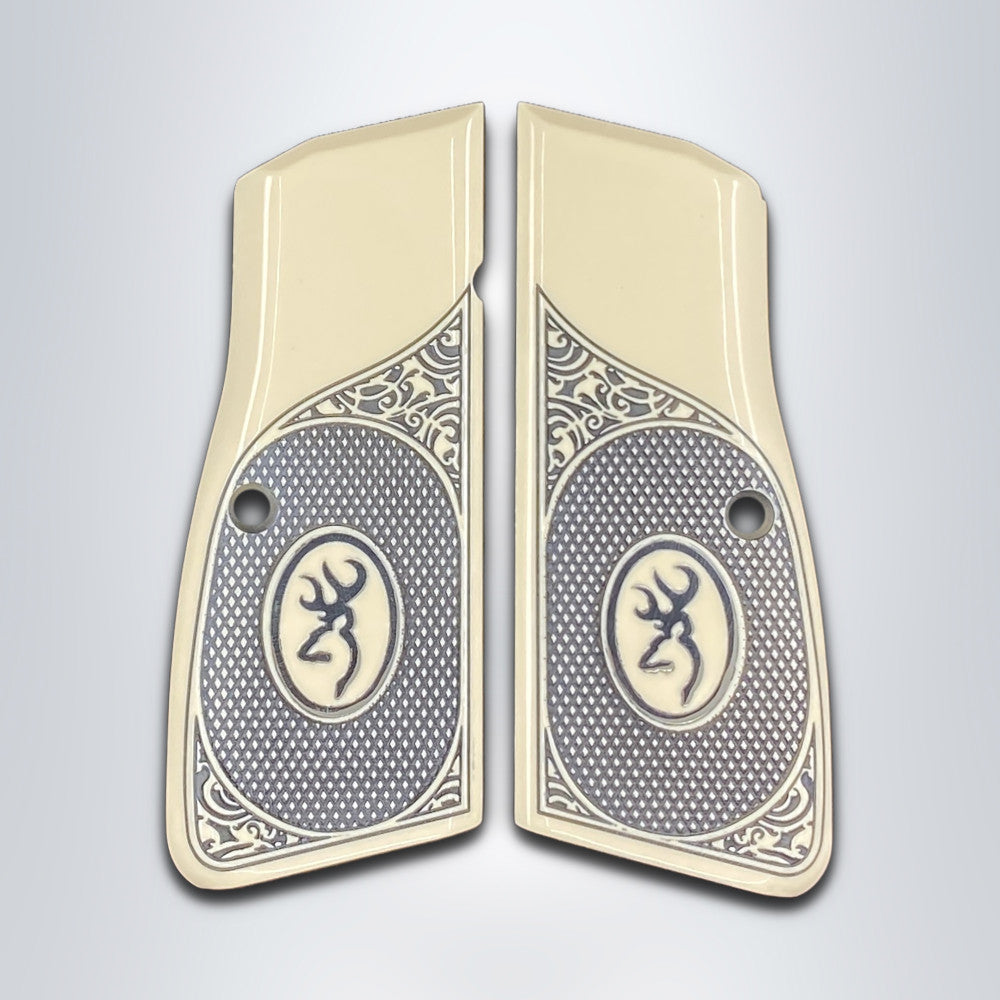KSD Brand Browning MK3, Acrylic Ivory Grips