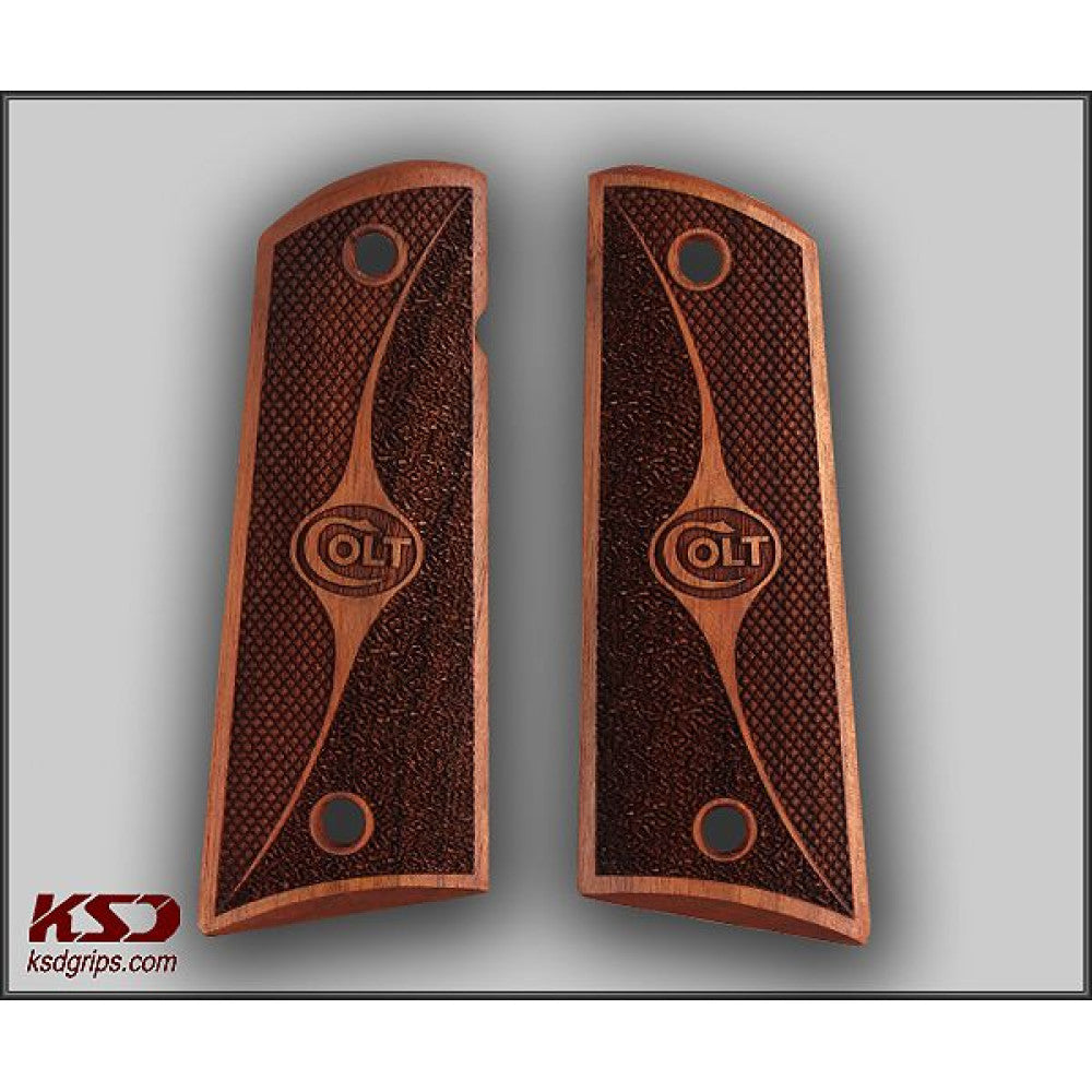 KSD Brand Colt 1911 FIT Model, Rosewood Grips