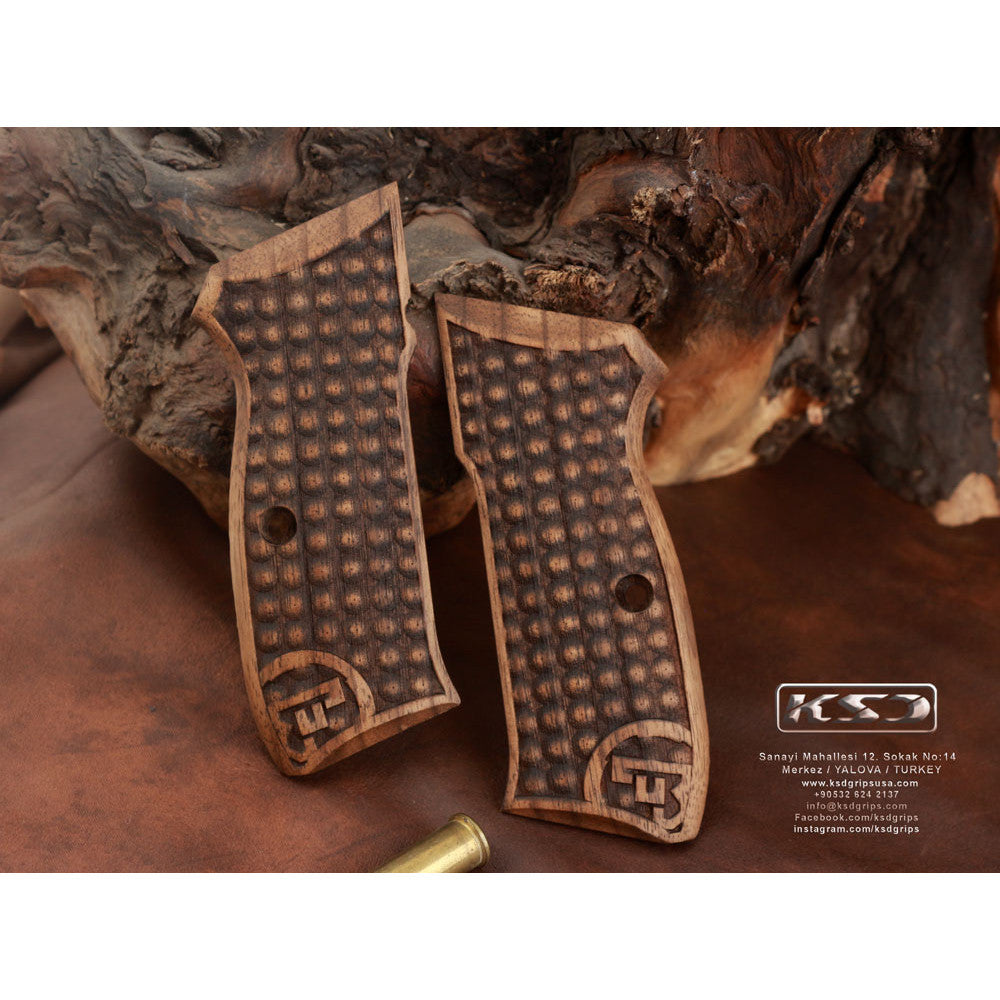KSD Brand Cz 75B, 75BD, 85 KADET SHADOW1, Turkish Walnut Grips