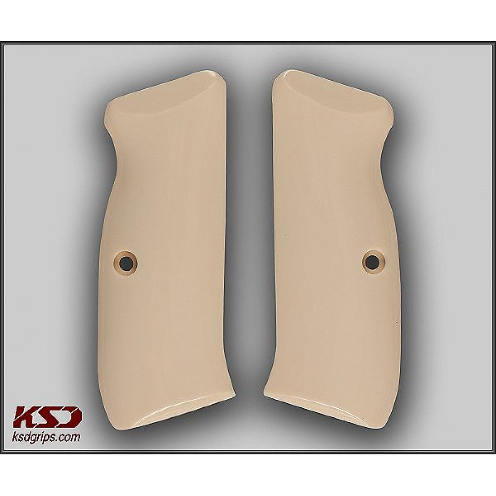 KSD Brand Cz 75 Full Size, Acrylic Ivory Grips