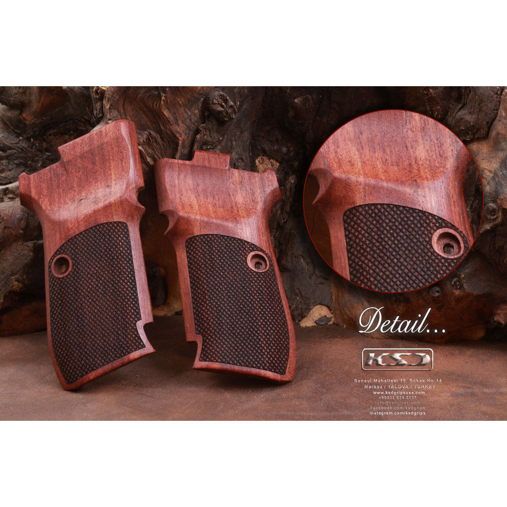KSD Brand Cz 83 - 82, Rosewood Grips