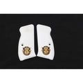 KSD Brand Cz Compact CZ 75 - 85 CZ P-01- P100 - C100 - T100 - P, Acrylic White Grips