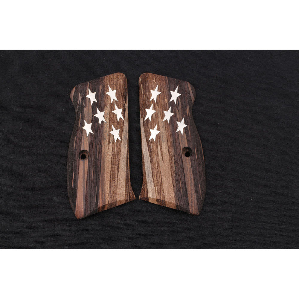 KSD Brand Cz Compact CZ 75 - 85 CZ P-01- P100 - C100 - T100 - P, Turkish Walnut Grips
