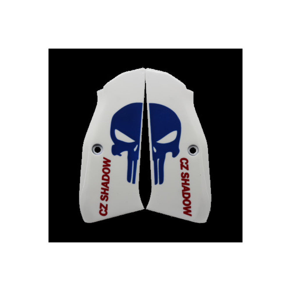 KSD Brand Cz Shadow 2, Acrylic White Grips