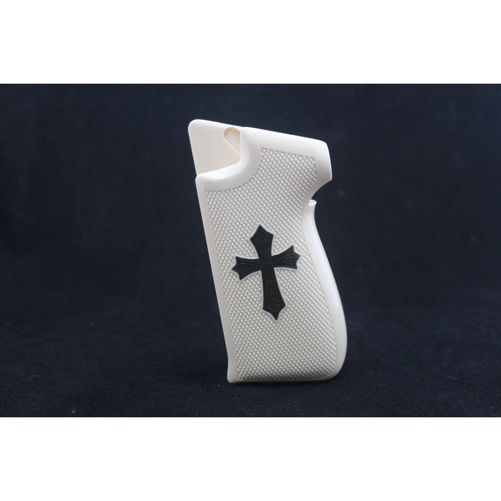 KSD Brand Sig P210-1 / P210-2 / P210-4 / P210-5 / P210-6 / DK M4, Acrylic Ivory Grips