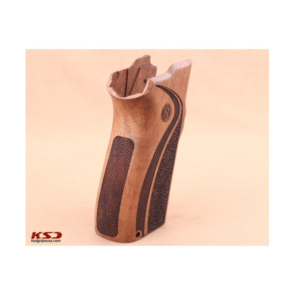 KSD Brand Smith Wesson 4506 & 1006 & 1046 & 1066 & 1086 & 4506 & 4546 & 4, Turkish Walnut Grips