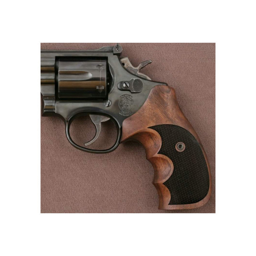 KSD Brand Smith Wesson N Frame Round Butt, Turkish Walnut Grips