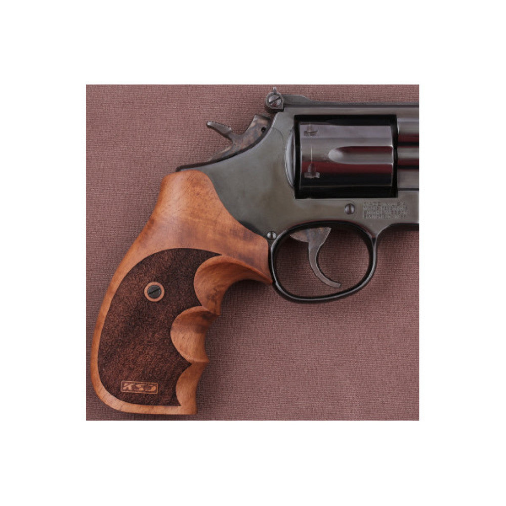 KSD Brand Smith Wesson N Frame Round Butt, Turkish Walnut Grips