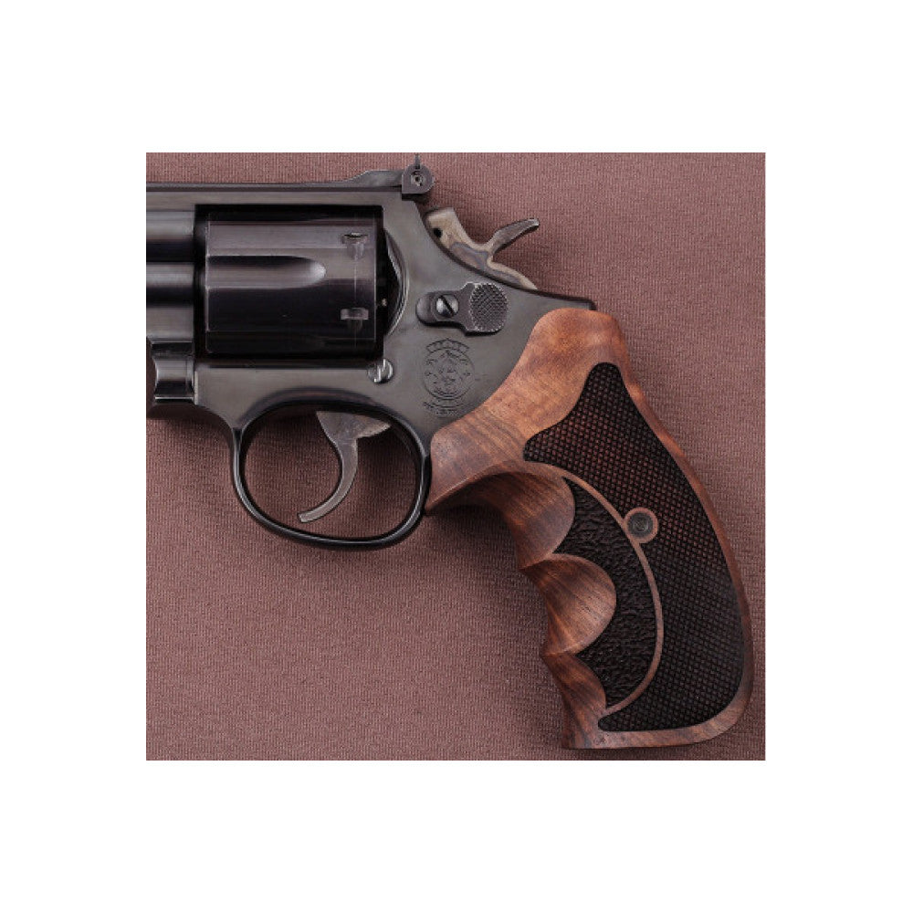 KSD Brand Smith Wesson N Frame Round Butt, Turkish Walnut Grips