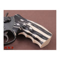 KSD Brand Smith Wesson N Frame Round Butt, Acrylic Ivory Grips