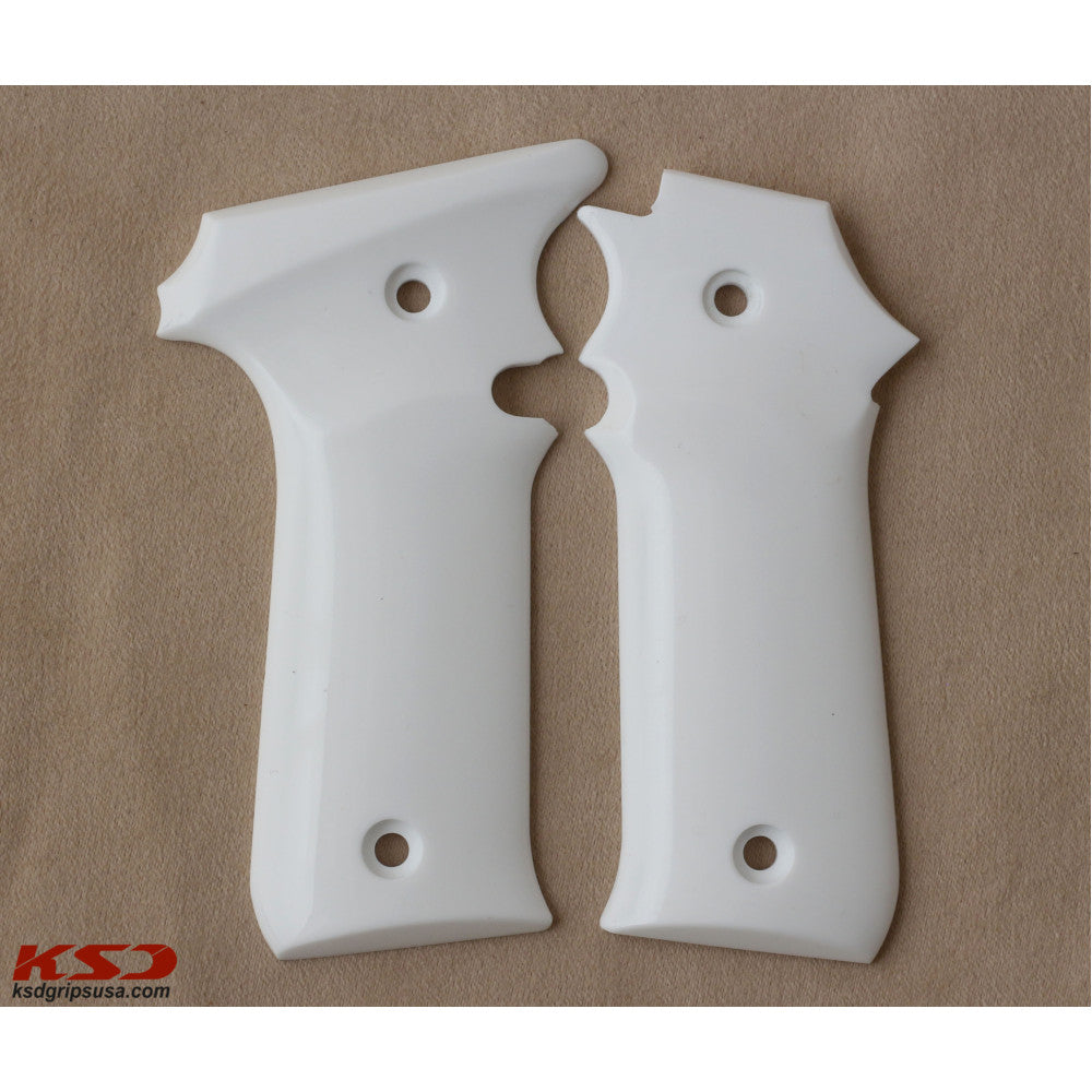 KSD Brand LLama 1911 Style, Acrylic White Grips