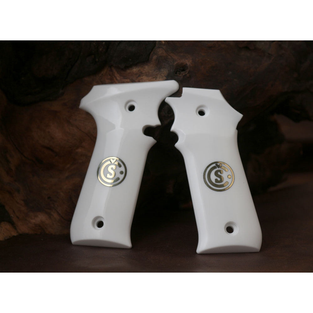KSD Brand LLama 1911 Style, Acrylic White Grips