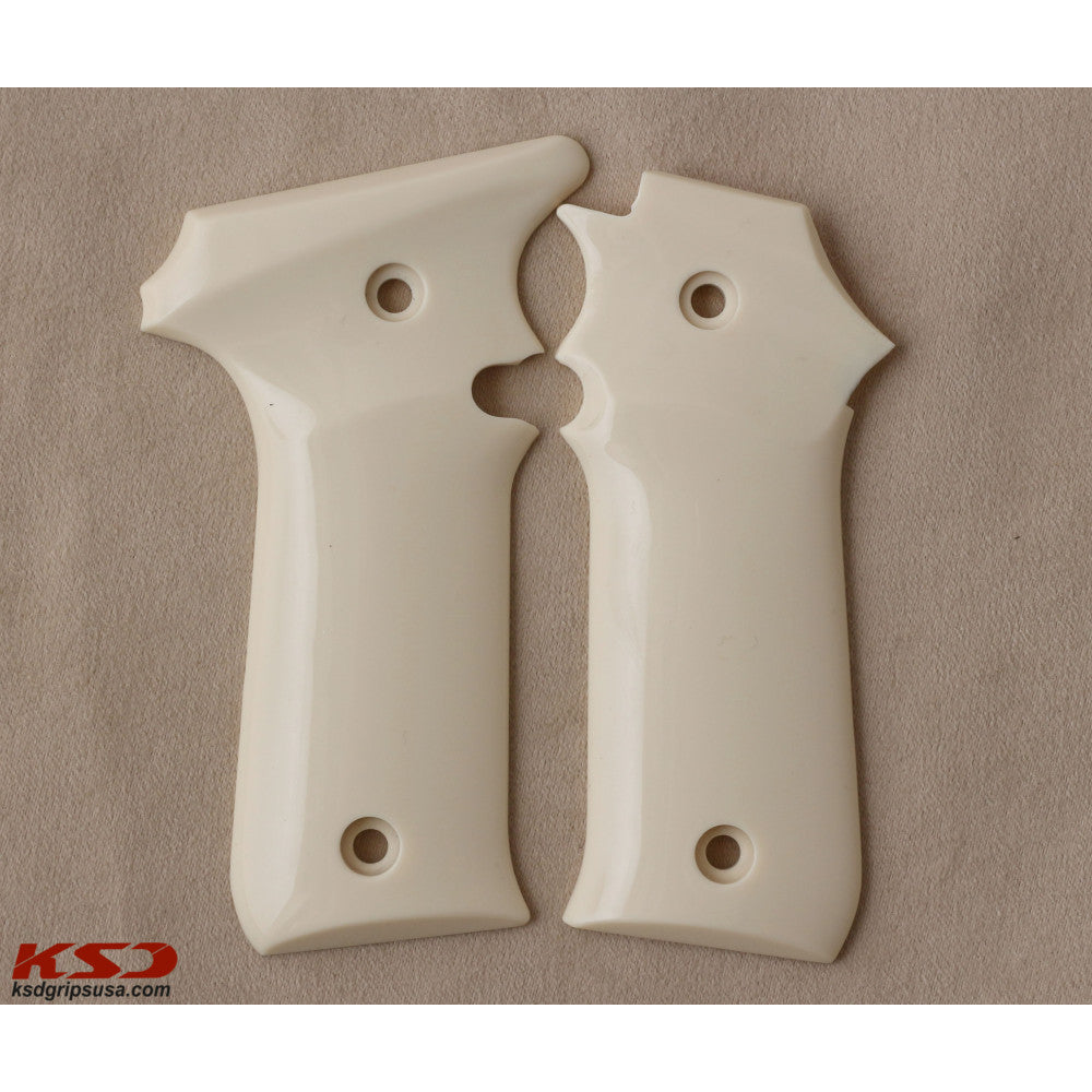 KSD Brand LLama 1911 Style, Acrylic Ivory Grips