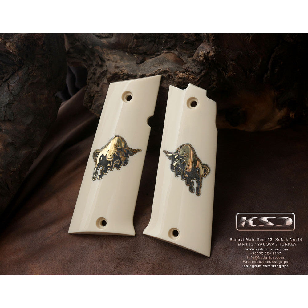 KSD Brand LLama Max I - IX - IXA, Acrylic Ivory Grips