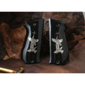 KSD Brand SAR (Sarsýlmaz) K2 45, K2 45 C, Acrylic Black Grips