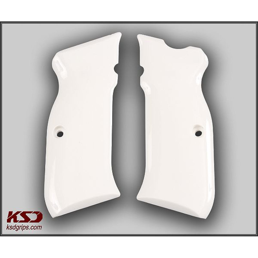 KSD Brand SAR (Sarsýlmaz) B6 Hawk / Kýlýnç 2000 Mega, Acrylic White Grips