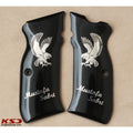 KSD Brand SAR (Sarsýlmaz) B6 Hawk / Kýlýnç 2000 Mega, Acrylic Black Grips