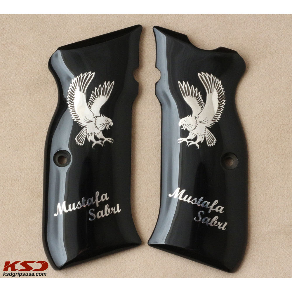 KSD Brand SAR (Sarsýlmaz) B6 Hawk / Kýlýnç 2000 Mega, Acrylic Black Grips