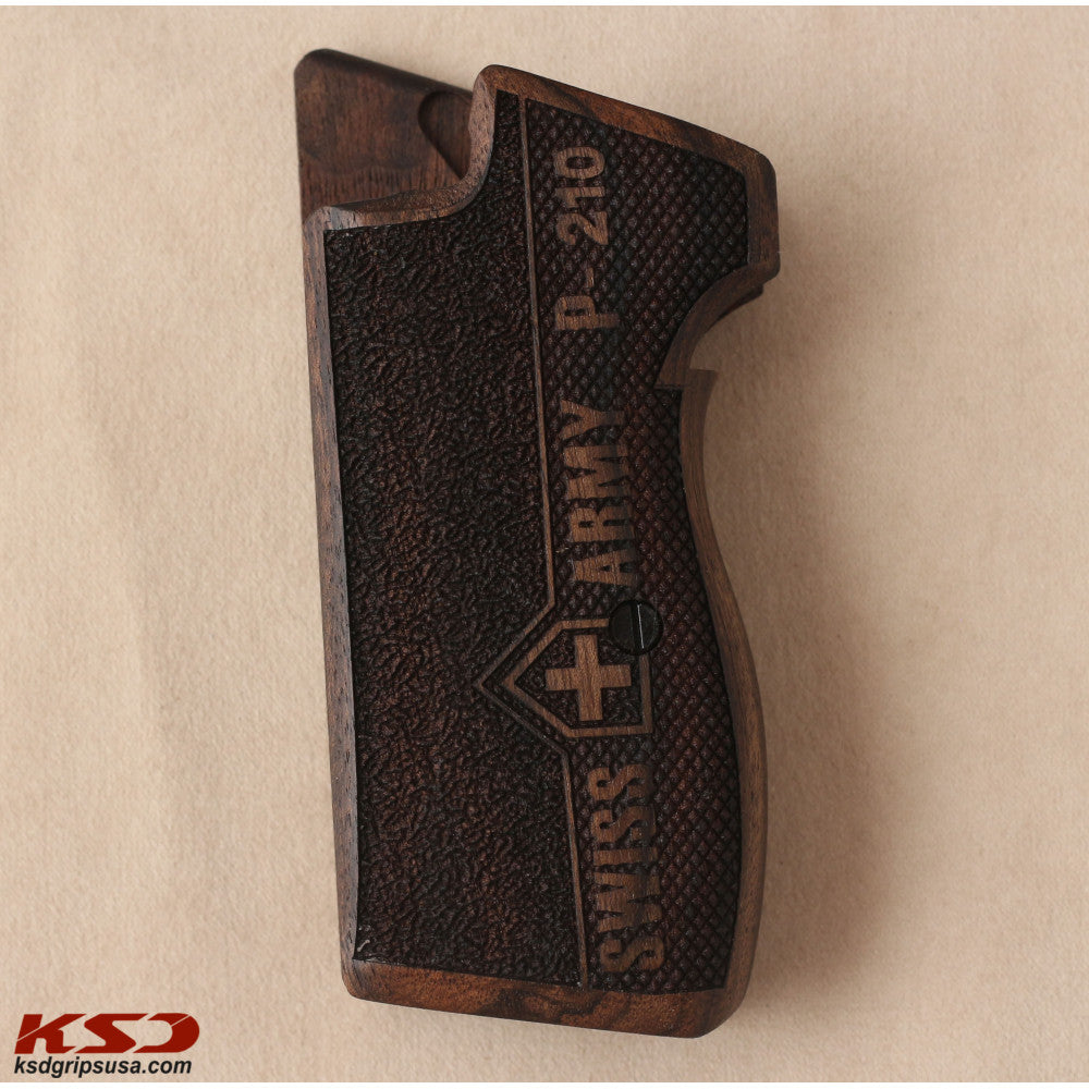 KSD Brand Sig P210-1 / P210-2 / P210-4 / P210-5 / P210-6 / DK M4, Turkish Walnut Grips