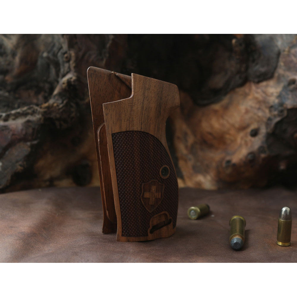KSD Brand Sig P210-1 / P210-4 / P210-5 / P210-6 / DK M49 - With , Turkish Walnut Grips